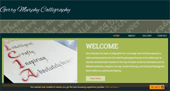 Desktop Screenshot of gerrymurphycalligraphy.com